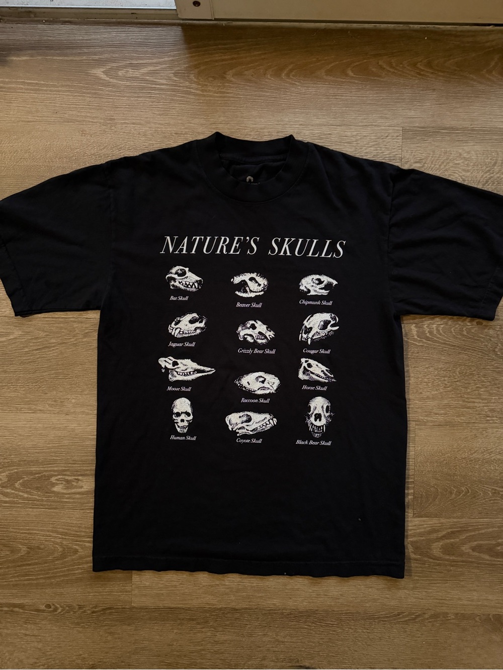 Indy Brand Nature's Skulls Black Tee